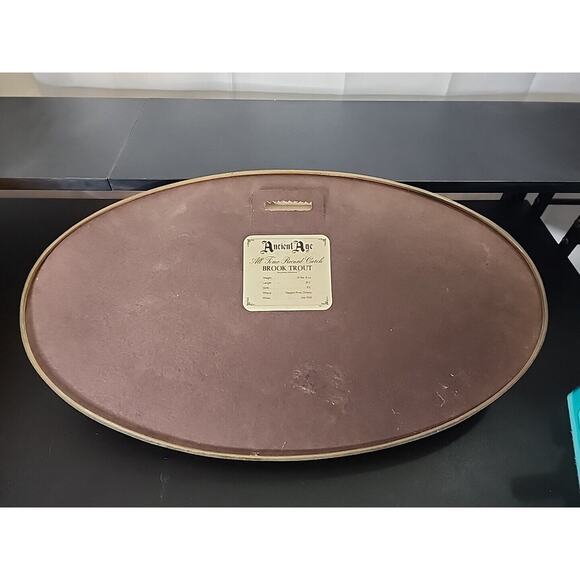 1960s ANCIENT AGE Kentucky Bourbon Whiskey Brook Trout Bubble BAR Sign Display - Picture 4 of 5